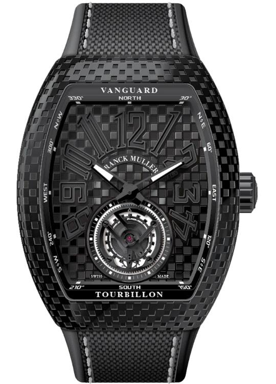 Buy Franck Muller Vanguard Pixel Black Stainless Steel Tourbillon Replica Watch for sale Cheap Price V 45 T BLK PXL (NR) (BR) (AC) (PXL NR BR NR NR) - Click Image to Close